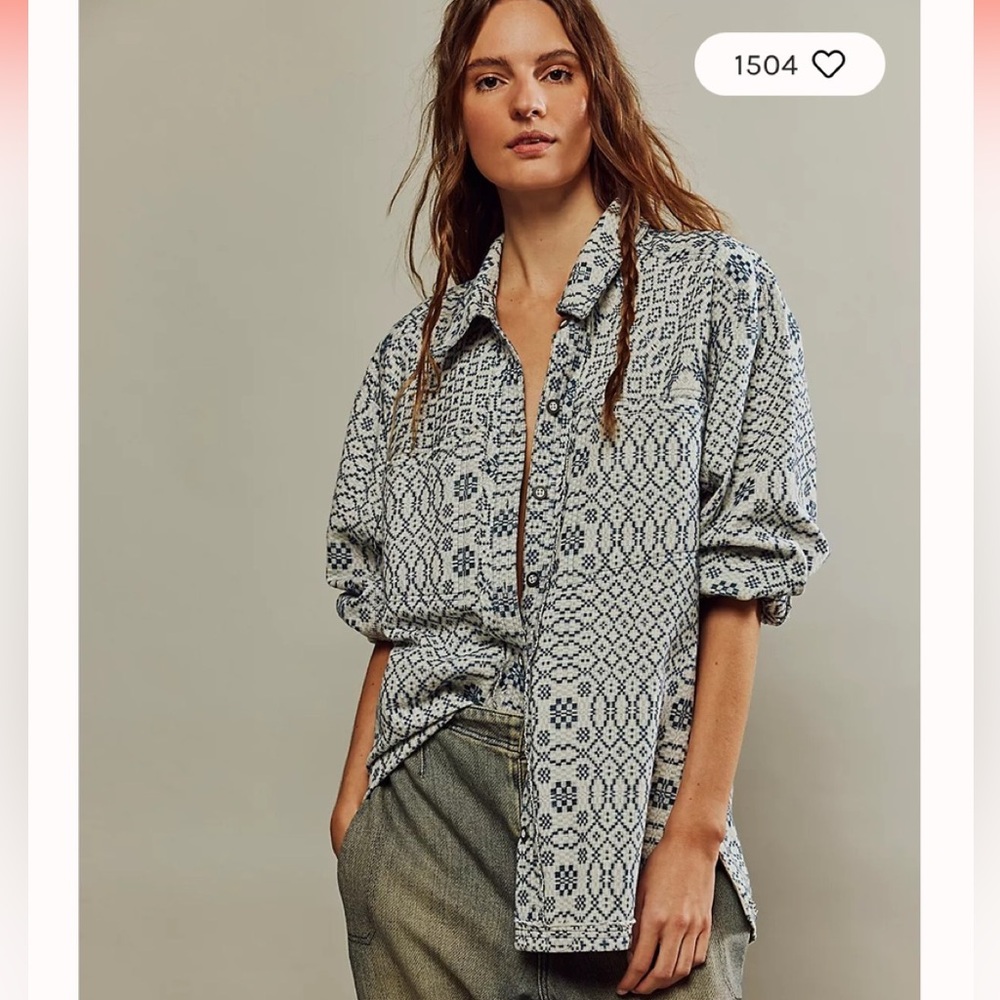 We The Free women’s button down shirt, small